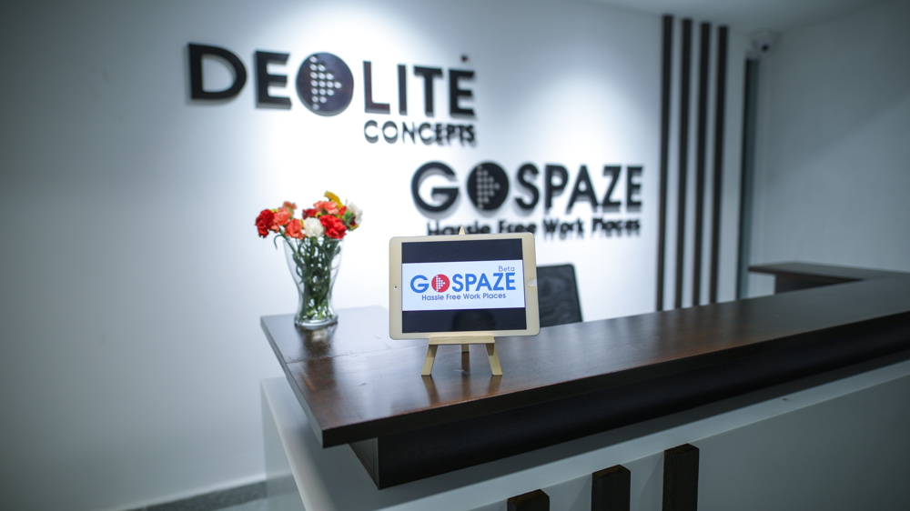 GoSpaze Coworking Whitefield Reception