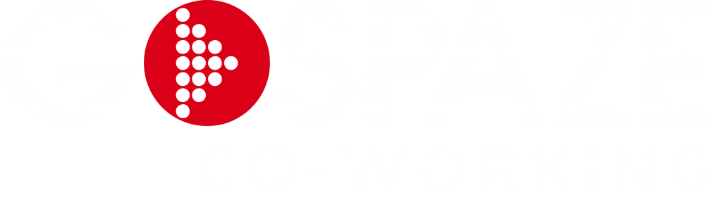GoSpaze Coworking White Logo