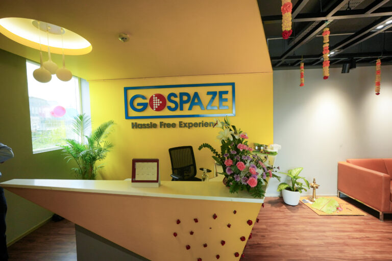 GoSpaze Coworking Kadubeesanahalli Reception